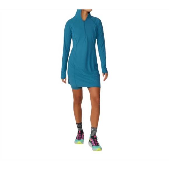 NEW MOUNTAIN HARDWEAR crater lake dress in baltic blue - Picture 1 of 3